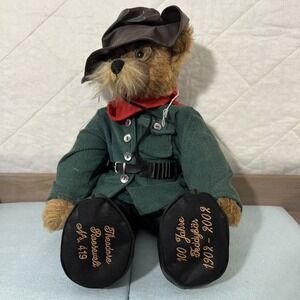 Hermann Coburg Teddy Theodore Roosevelt  Mohair Bear No. 367